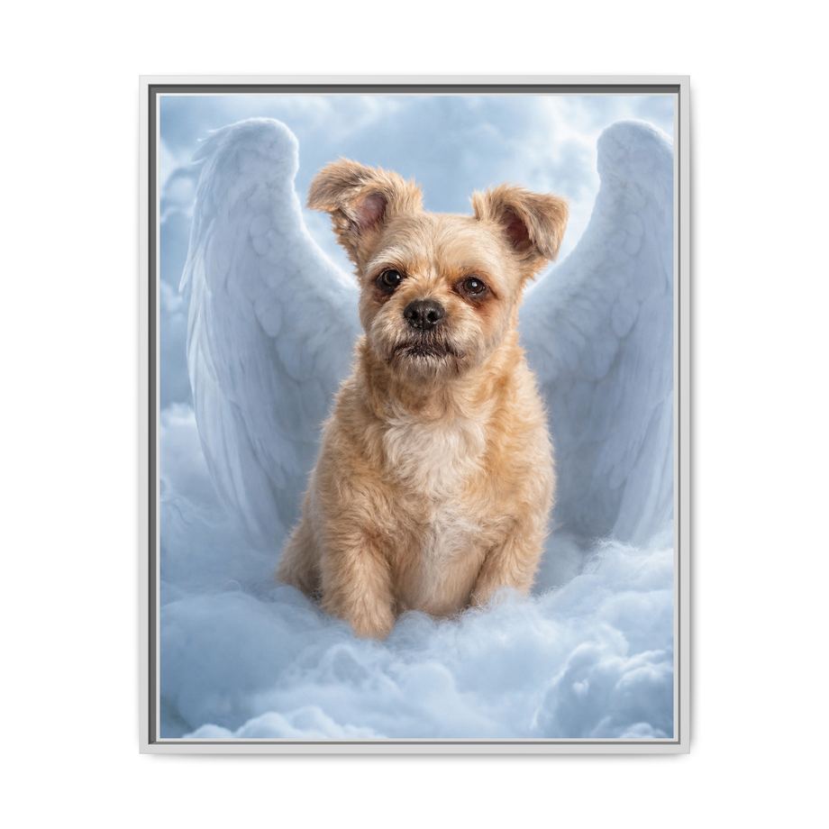 Framed 24x30 White front
