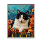 Framed 24x30 White front