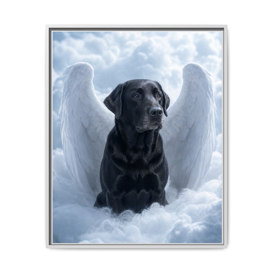 Framed 24x30 White front