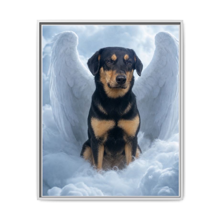 Framed 24x30 White front