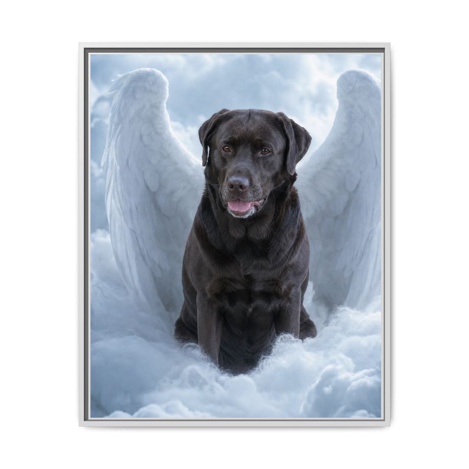 Framed 24x30 White front