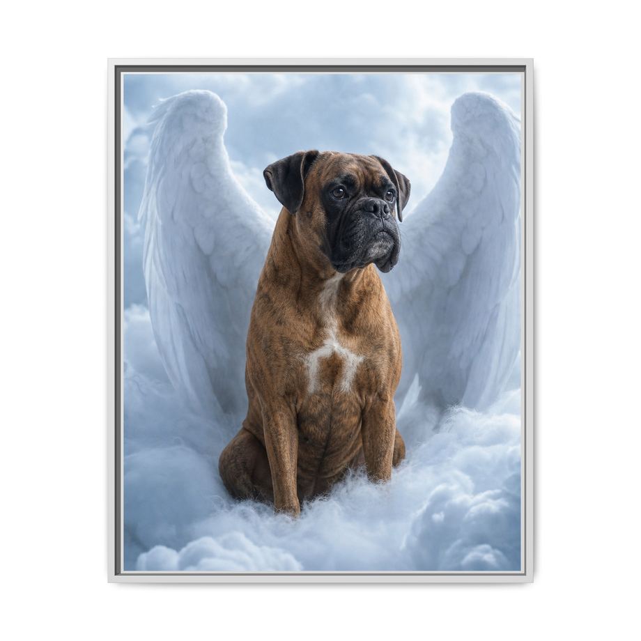 Framed 24x30 White front