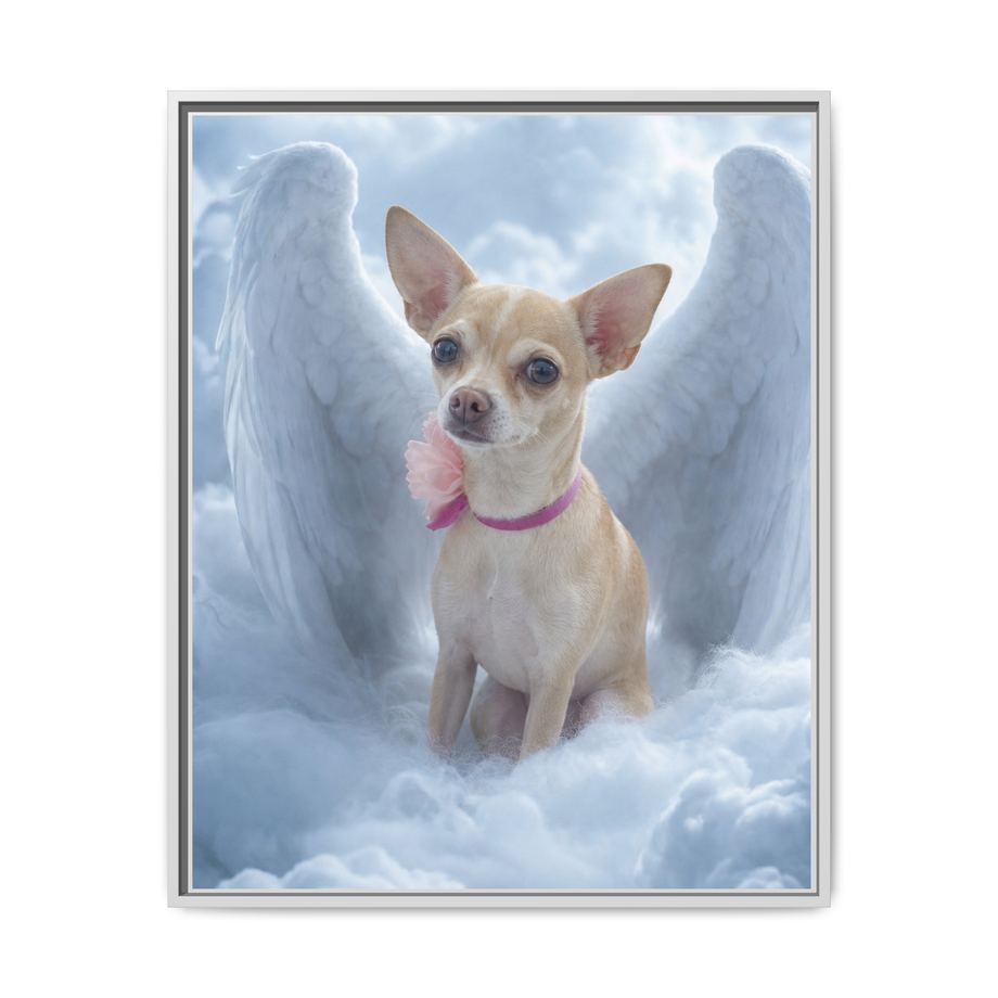 Framed 24x30 White front