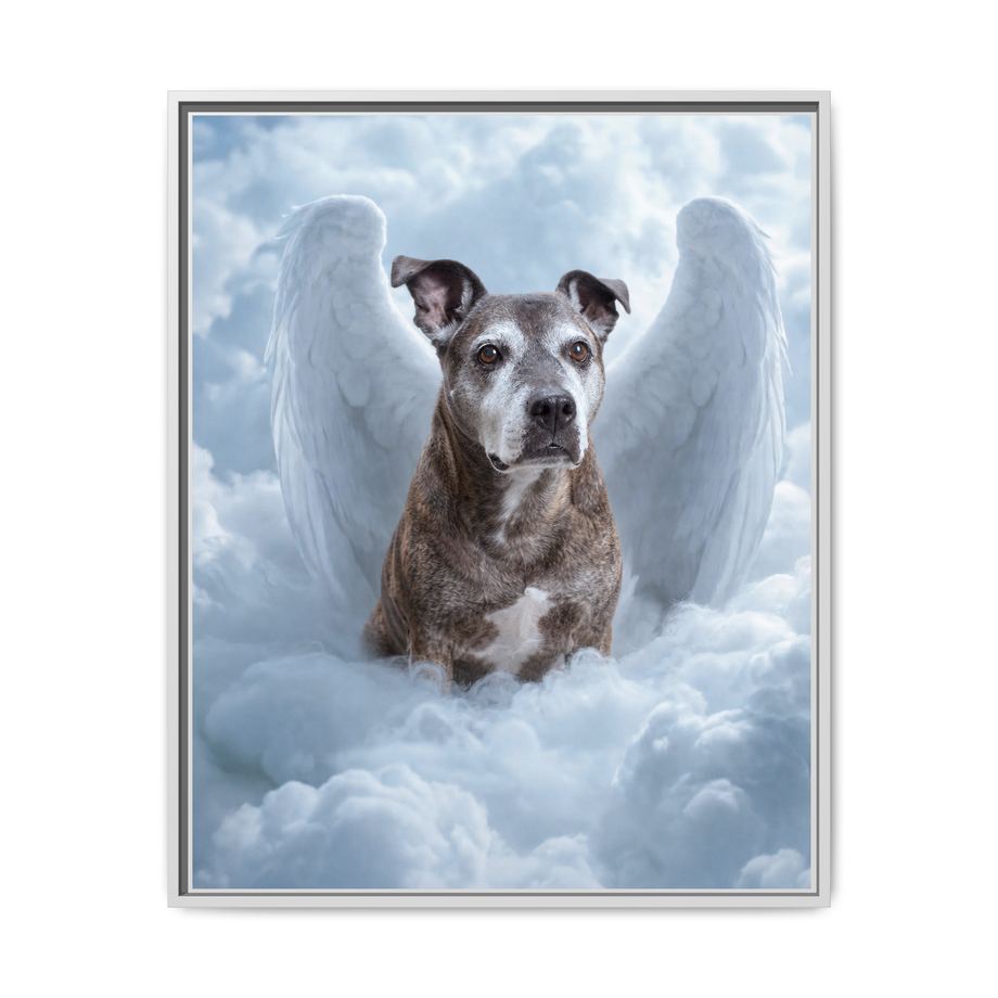 Framed 24x30 White front