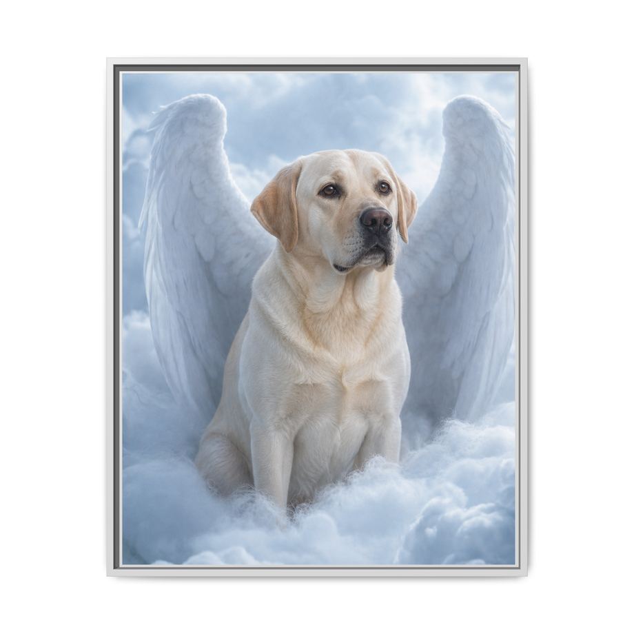 Framed 24x30 White front