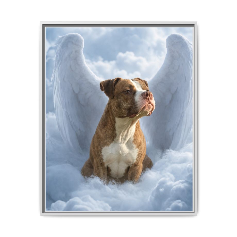 Framed 24x30 White front