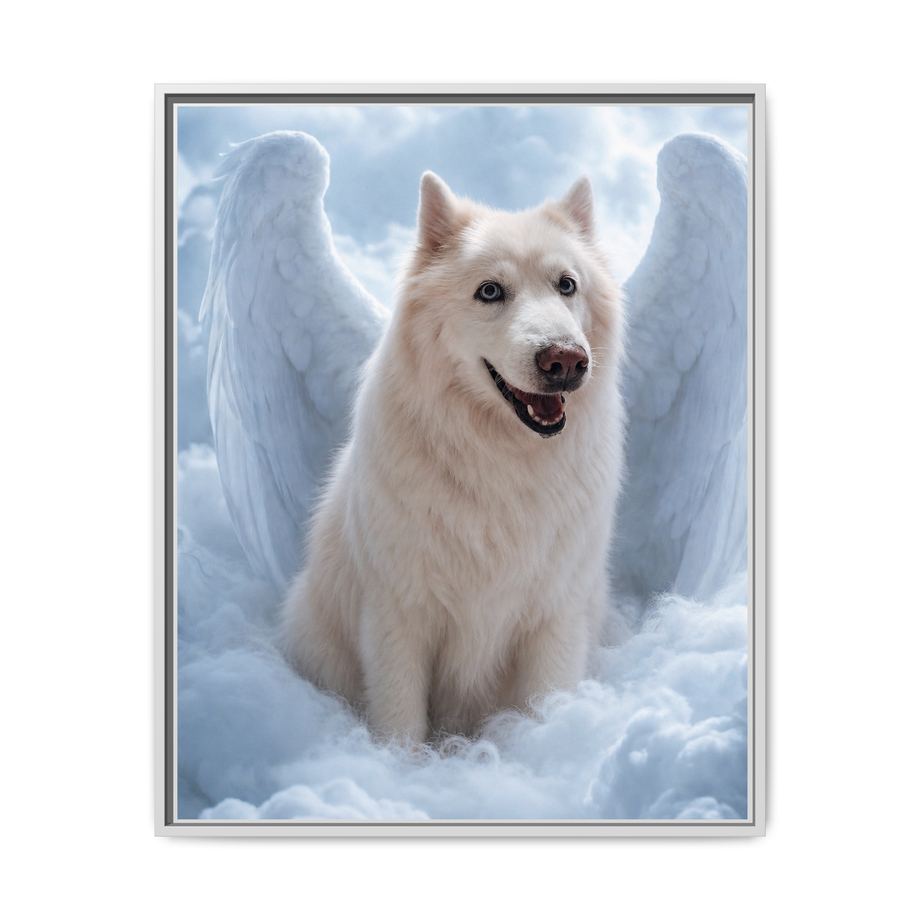 Framed 24x30 White front