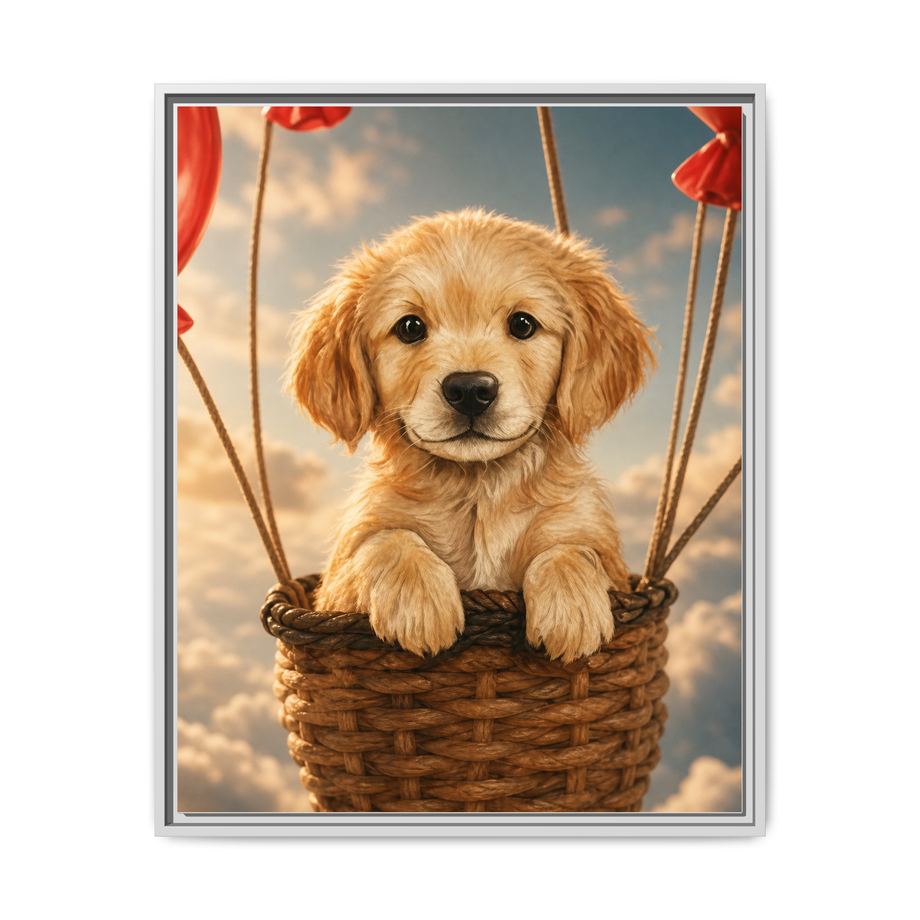 Framed 24x30 White front