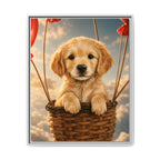 Framed 24x30 White front
