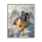 Framed 24x30 White front