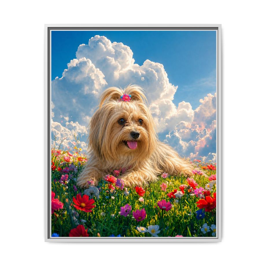 Framed 24x30 White front