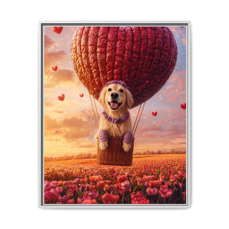 Framed 24x30 White front
