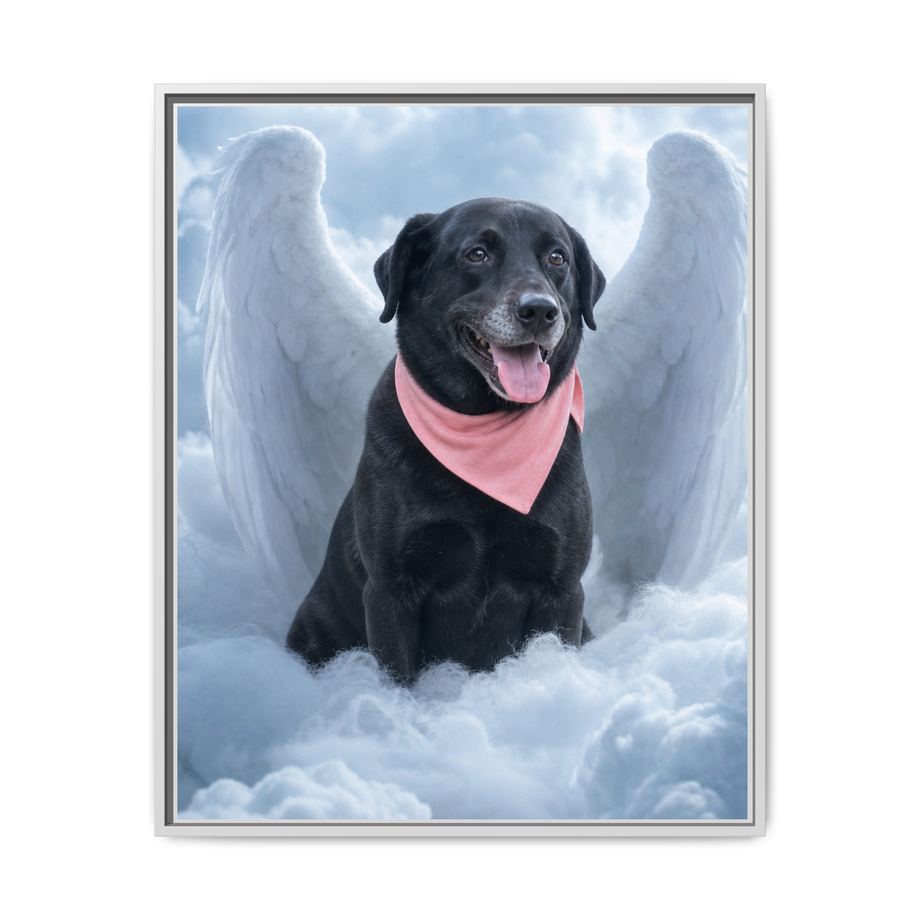 Framed 24x30 White front