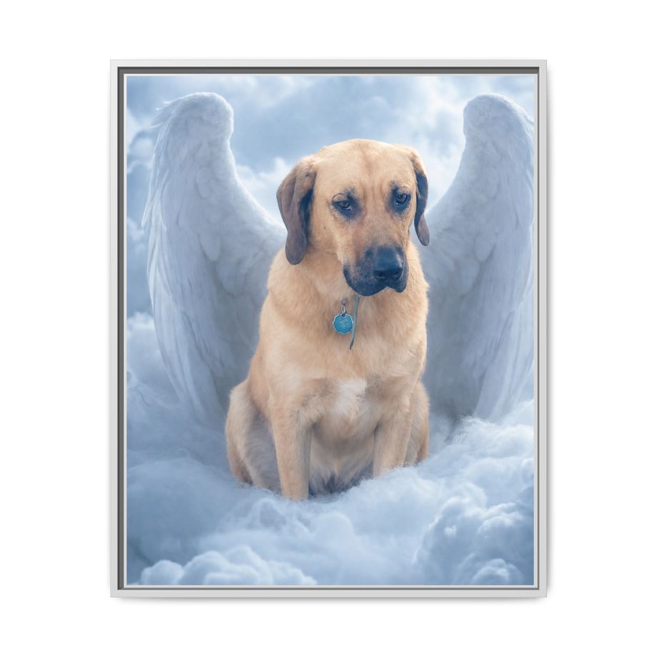 Framed 24x30 White front