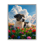 Framed 24x30 White front