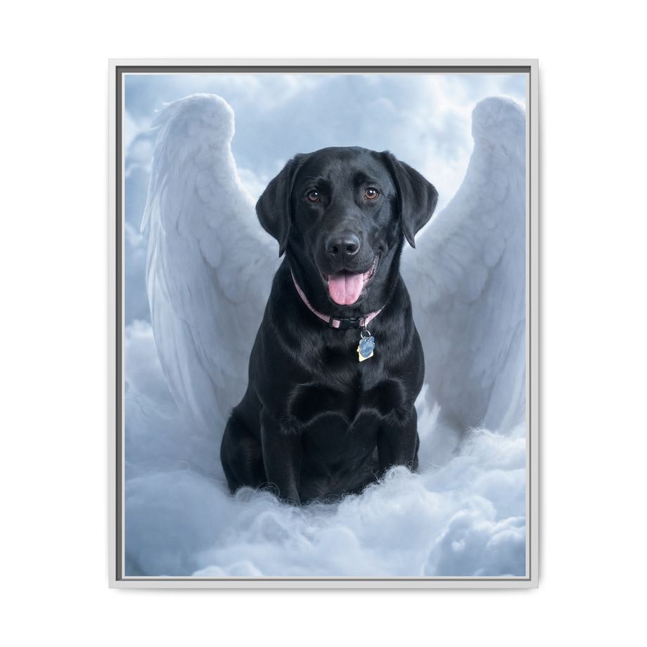 Framed 24x30 White front