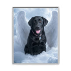 Framed 24x30 White front