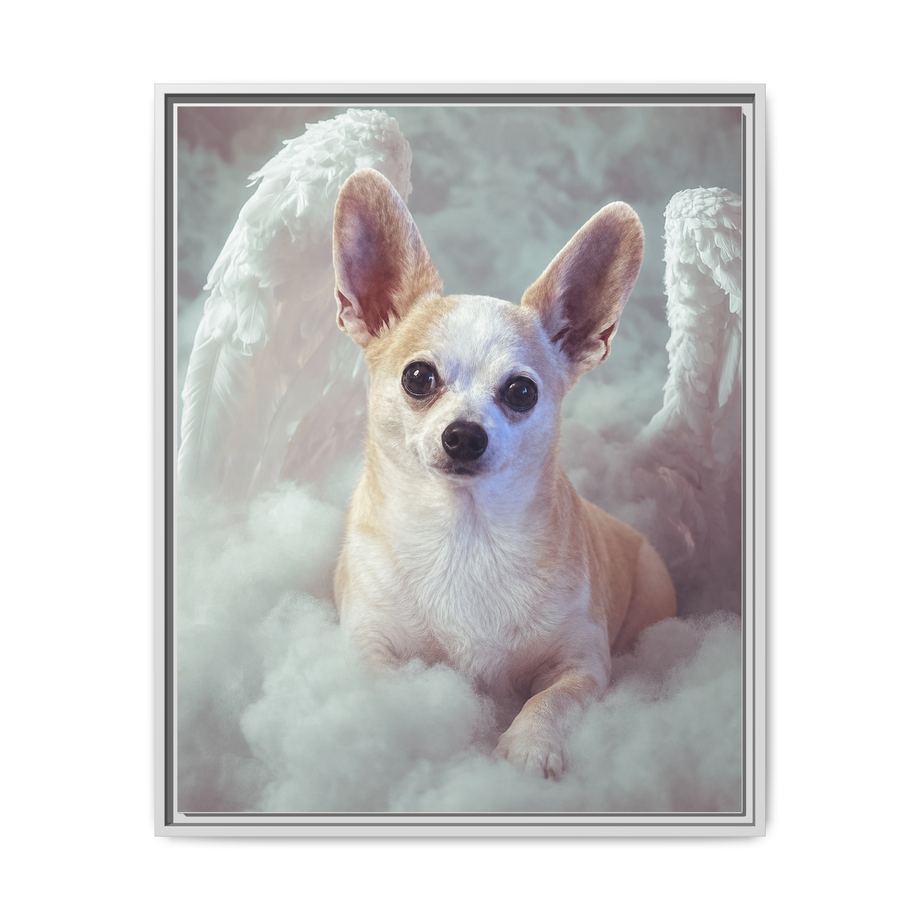 Framed 24x30 White front