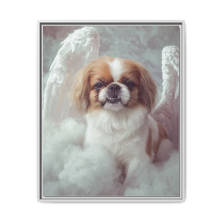Framed 24x30 White front
