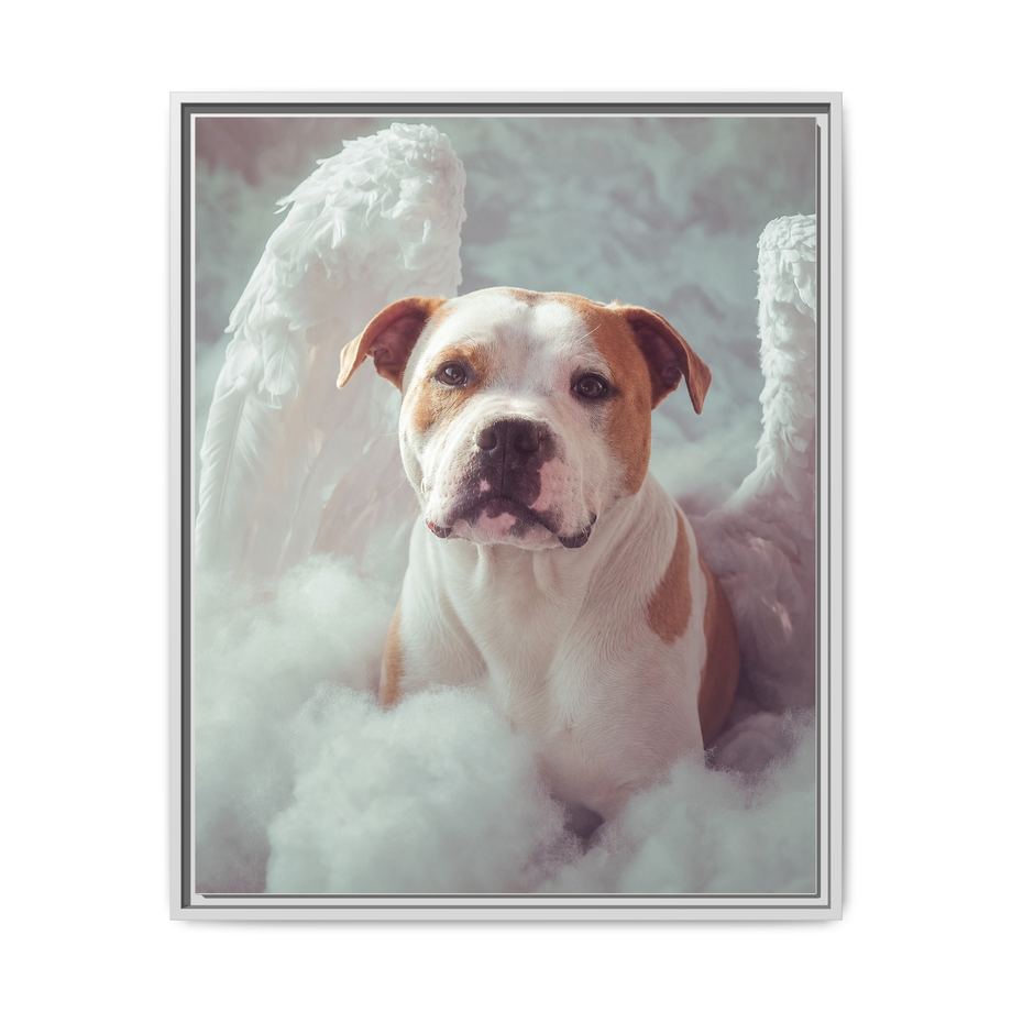 Framed 24x30 White front