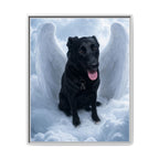 Framed 24x30 White front