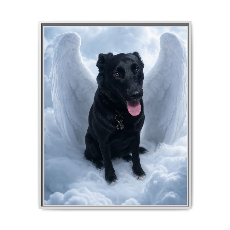 Framed 24x30 White front