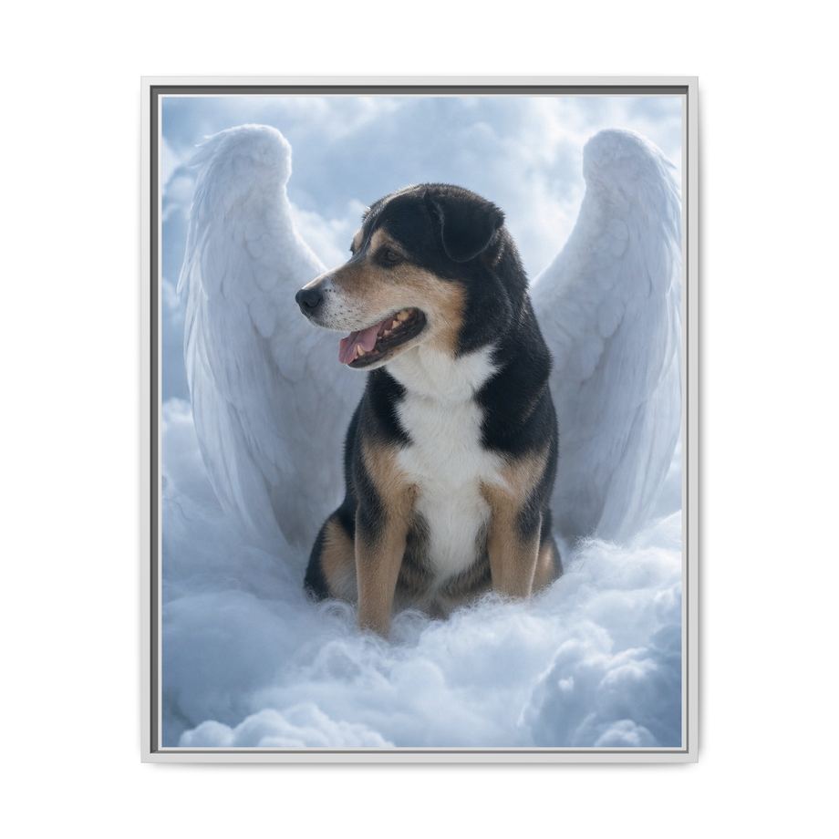 Framed 24x30 White front