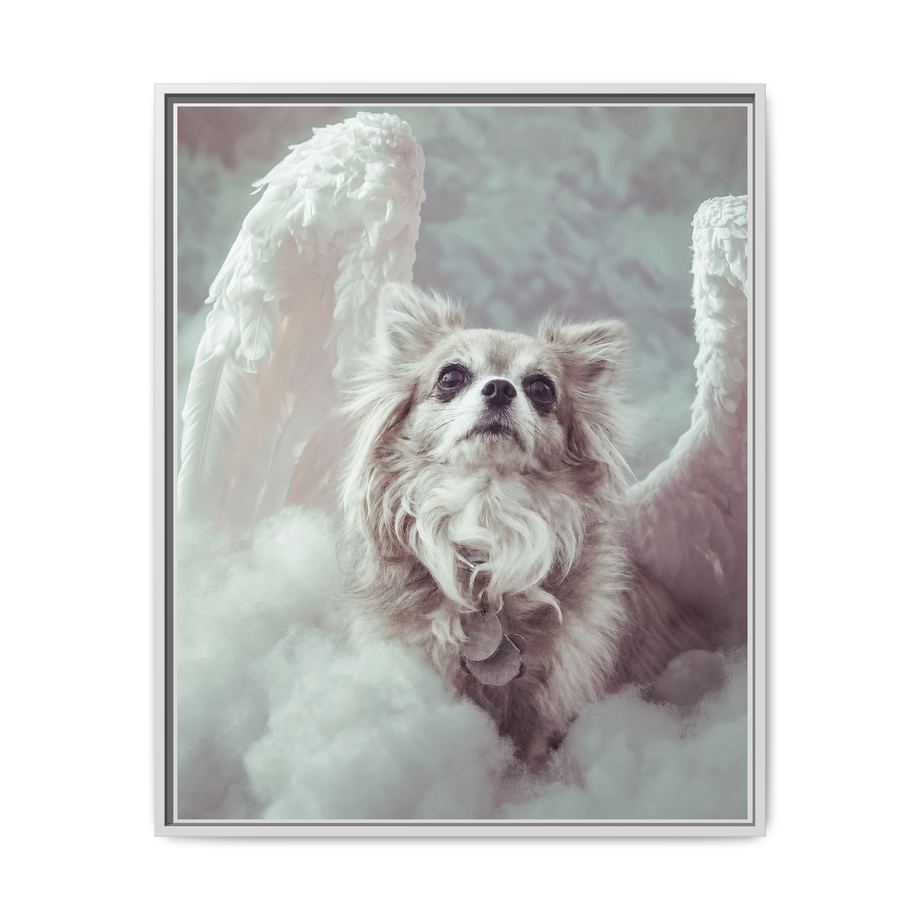 Framed 24x30 White front