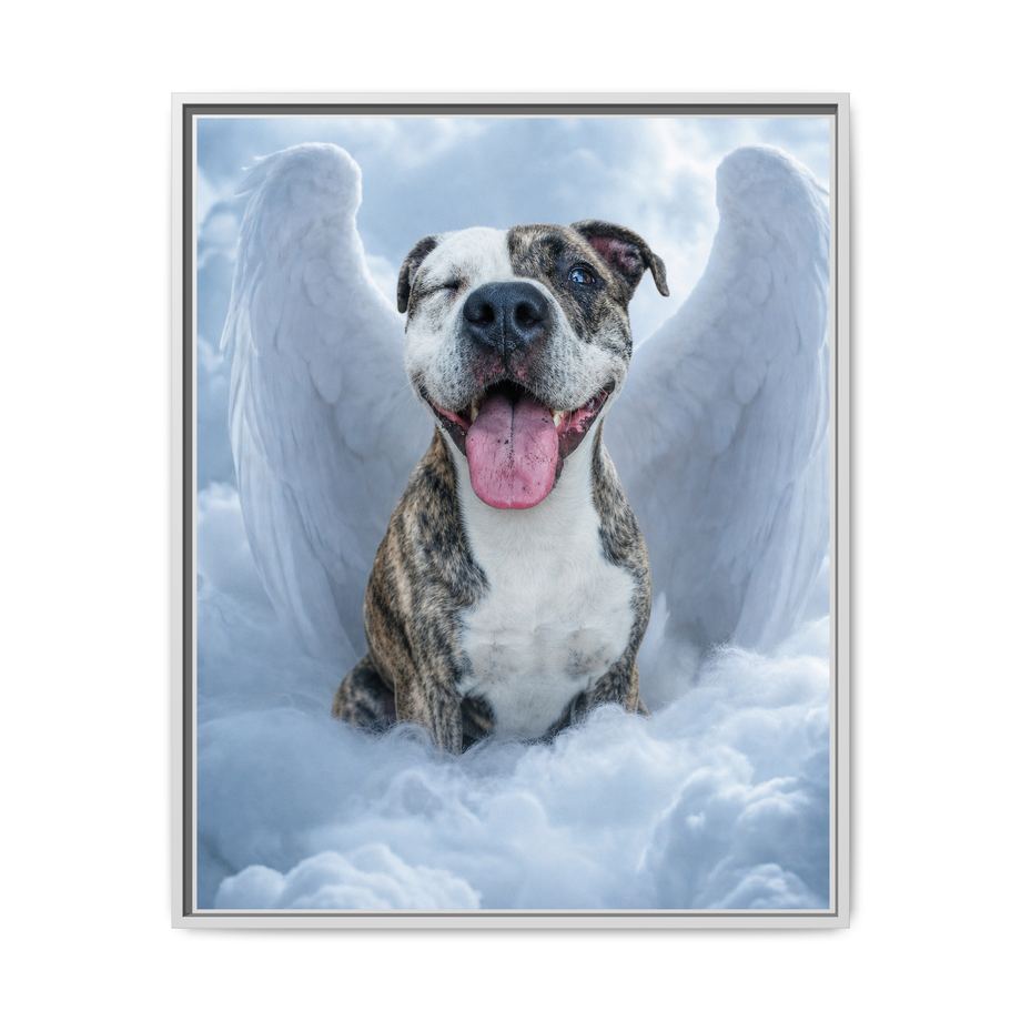 Framed 24x30 White front
