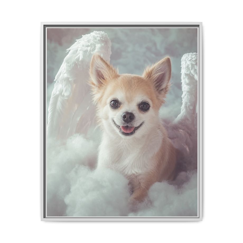 Framed 24x30 White front