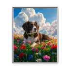 Framed 24x30 White front