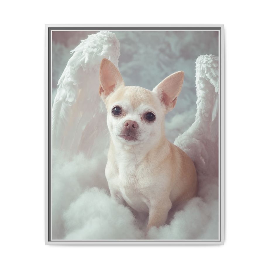 Framed 24x30 White front