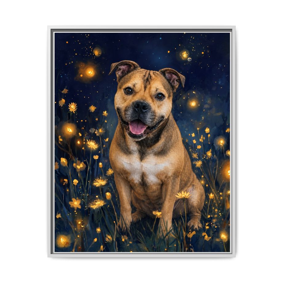 Framed 24x30 White front