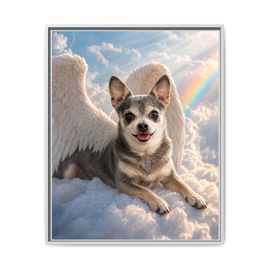 Framed 24x30 White front