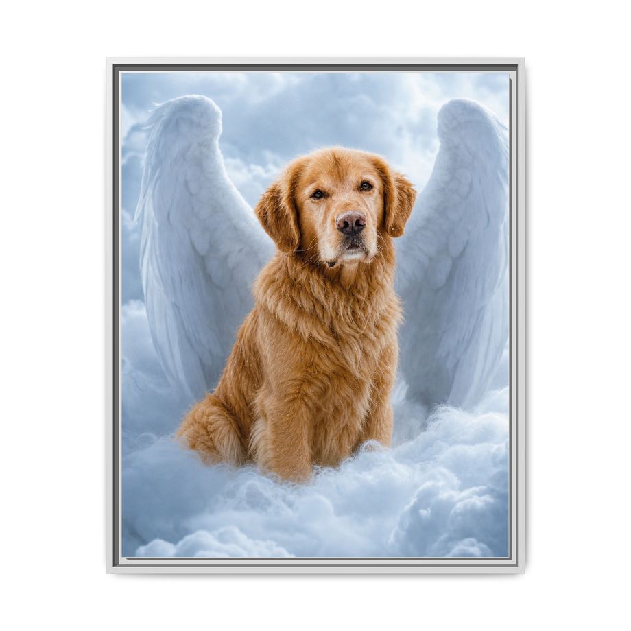 Framed 24x30 White front