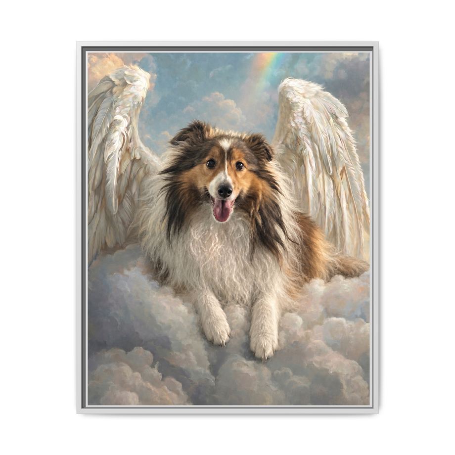 Framed 24x30 White front