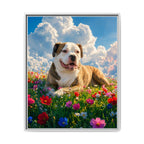 Framed 24x30 White front
