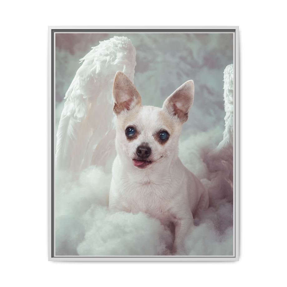 Framed 24x30 White front