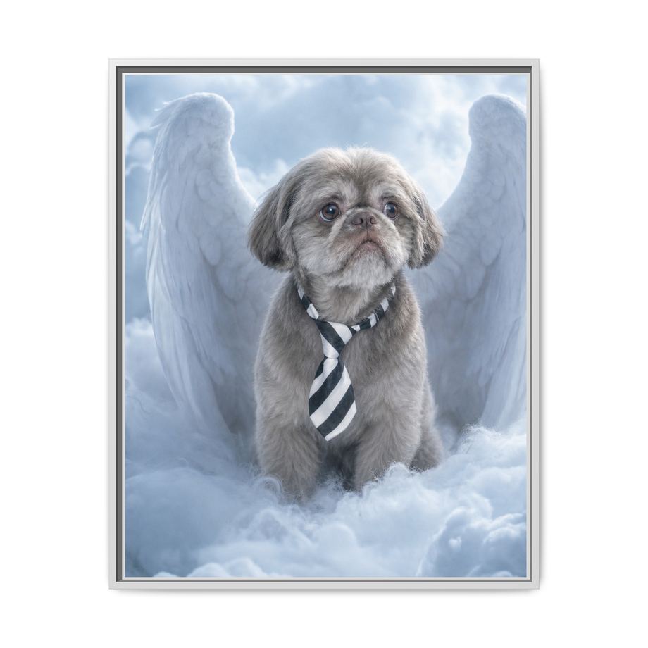 Framed 24x30 White front