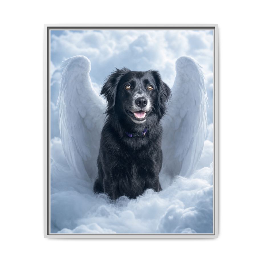 Framed 24x30 White front
