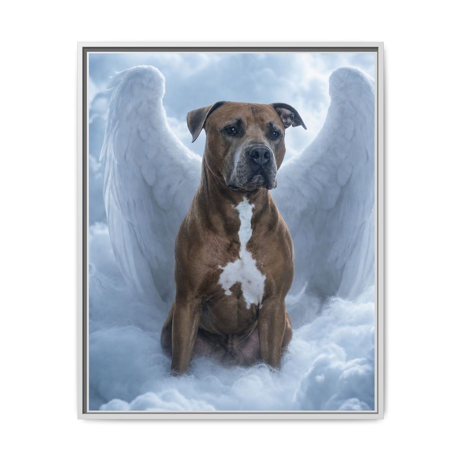 Framed 24x30 White front