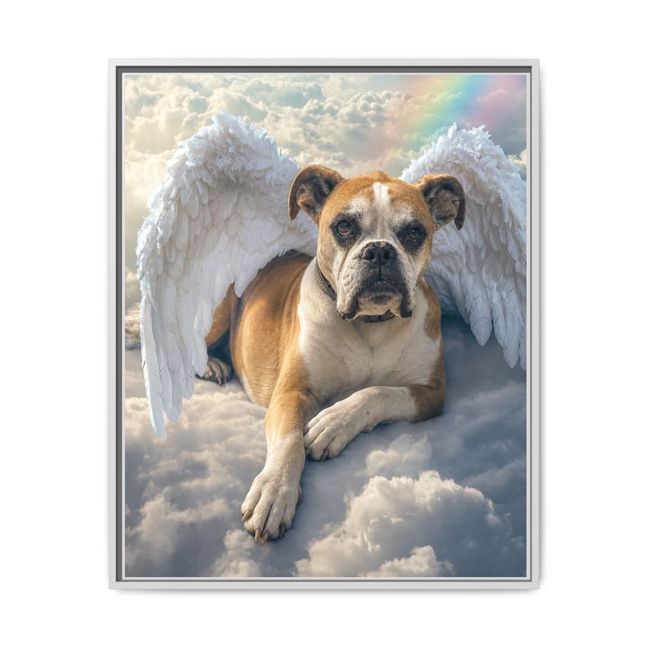 Framed 24x30 White front