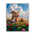 Framed 24x30 White front