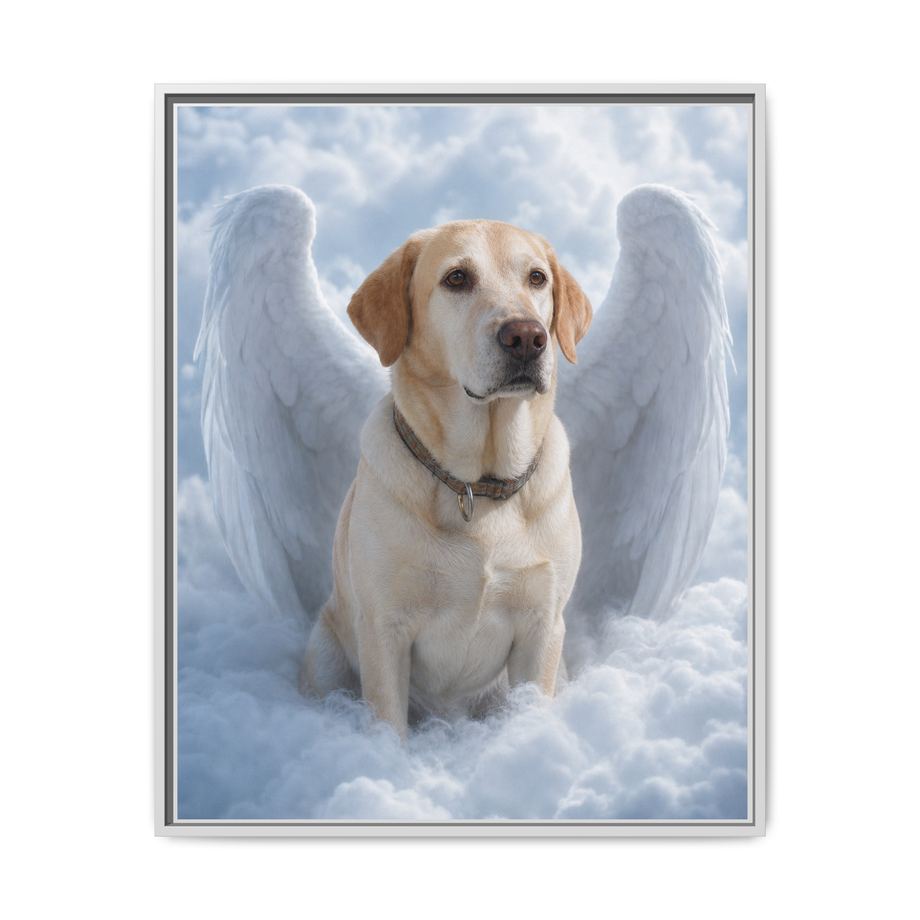 Framed 24x30 White front