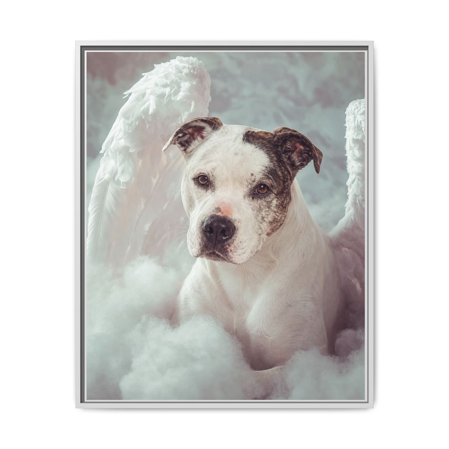 Framed 24x30 White front
