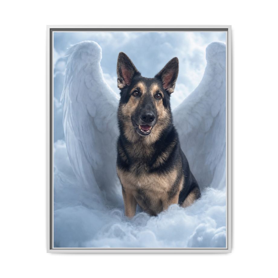Framed 24x30 White front