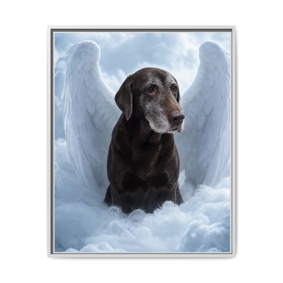 Framed 24x30 White front