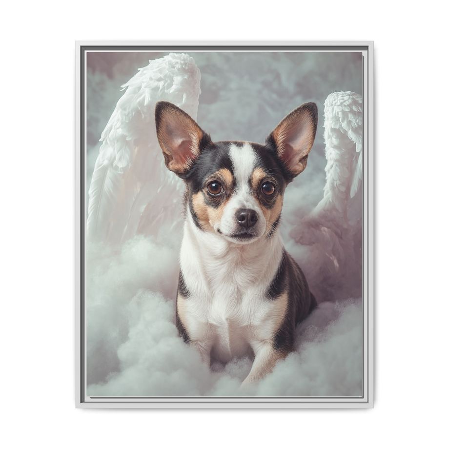 Framed 24x30 White front