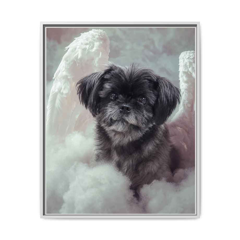 Framed 24x30 White front