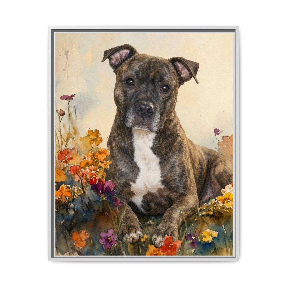 Framed 24x30 White front